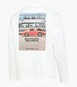 Camisa Retrô de Manga Comprida – Porsche Fan Community