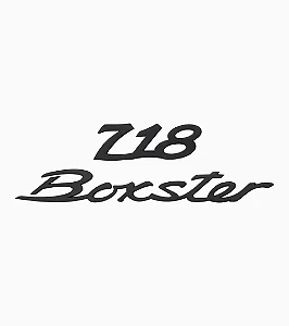 Conjunto de Dois Ímãs com Logo – Porsche 718 Boxster