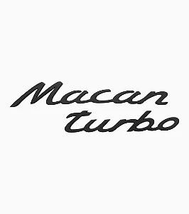 Kit com Dois Ímãs Macan Turbo com Logo