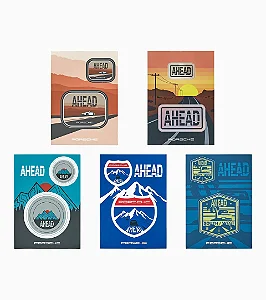 Kit de Adesivos AHEAD No. 1 – Edição Limitada