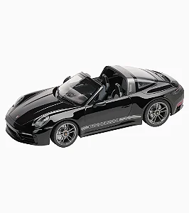 Porsche 911 Targa 4 GTS (992) – Edição 50 Anos Porsche Design – Miniatura 1:18 Preto