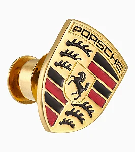Botão com Brasão Porsche – Coleção Essential