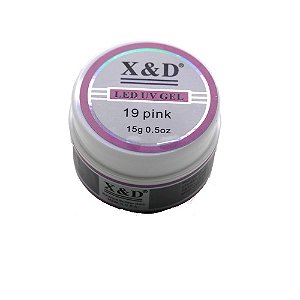 Gel X&d Led Uv Unha De Fibra Acrigel Alongamento Xd Original 15g