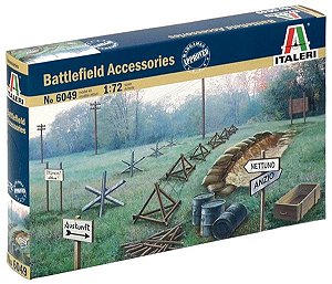 Acessórios militares de campo - 1/72 - Italeri 6049