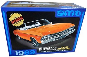 Chevelle SS 396 Convertible 1969 - 1/25 - AMT 823