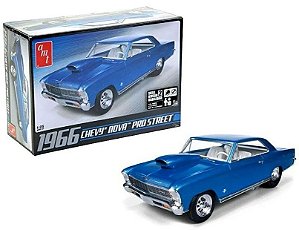 Chevy Nova Pro Street 1966 - 1/25 - AMT 636M