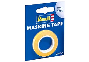 Fita adesiva para máscara de pintura (Masking Tape) - 6 mm - Revell 39694