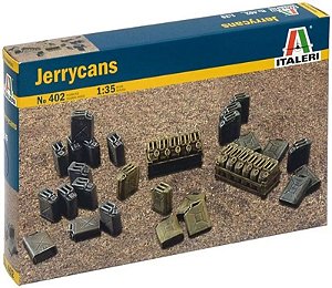 Jerry Cans - Galões de uso geral - WWII - 1/35 - Italeri 402