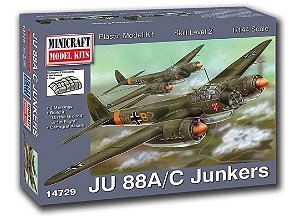 Junkers JU 88A/C - 1/144 - Minicraft 14729