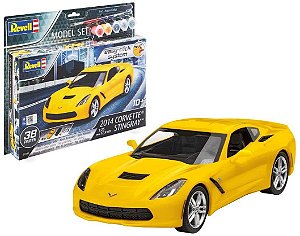 Model Set Corvette Stingray 2014 - 1/25 - Revell 67449