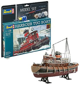 Model Set Harbour Tug Boat (rebocador) - 1/108 - Revell 65207