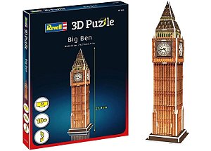 Quebra-cabeça 3D (3D Puzzle) Big Ben - Revell 00120