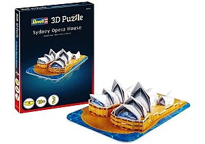 Quebra-cabeça 3D (3D Puzzle) Sydney Opera House - Revell 00118