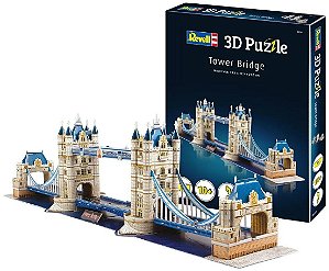 Quebra-cabeça 3D (3D Puzzle) Tower Bridge - Revell 00207