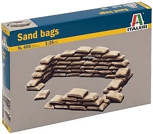 Sand Bags - Sacos de areia - 1/35 - Italeri 406