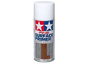 Primer Spray Fino - Branco - 180 ml - Tamiya 87044