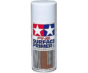 Primer Spray Fino - Branco - 180 ml - Tamiya 87044