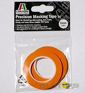 Masking Tape - 3 mm x 18 m (2 rolos) - Italeri 50826