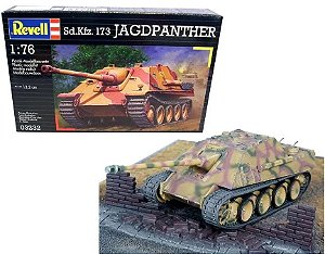 Sd.Kfz. 173 Jagdpanther com diorama - 1/76 - Revell 03232