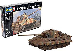 Tanque Tiger II Ausf. B - 1/72 - Revell 03129