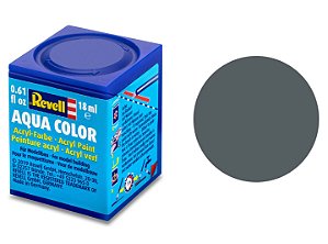 Tinta Acrílica Revell Aqua Color Cinza Fosco - Revell 36177