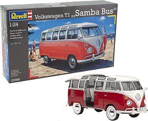 Kombi Volkswagen T1 Samba Bus - 1/24 - Revell 07399
