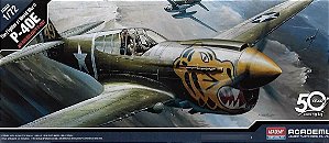 P-40E - 1/72 - Academy 12468