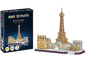 Quebra-cabeça 3D (3D Puzzle) Paisagens de Paris - Revell 00141