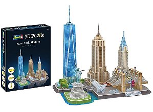 Quebra-cabeça 3D (3D Puzzle) Paisagens de Nova York - Revell 00142