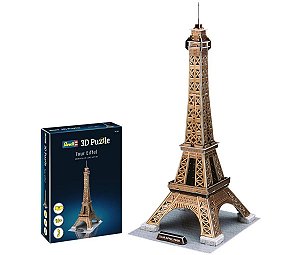 Quebra-cabeça 3D (3D Puzzle) Torre Eiffel - Revell 00200