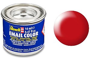 Tinta Sintética Revell Email Color Vermelho Brilhante Seda - Revell 32332