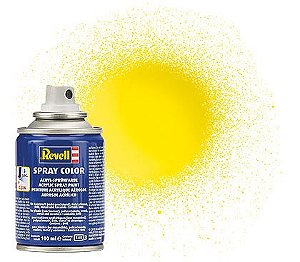 Tinta Spray Amarelo Brilhante - 100 ml - Revell 34112