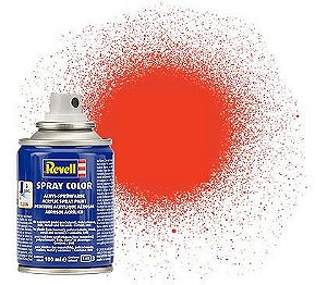 Tinta Spray Laranja Luminoso Fosco - 100 ml - Revell 34125