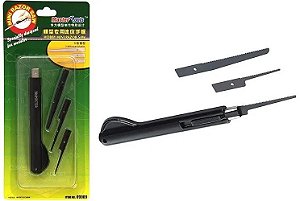 Mini Serra Para Hobby com 3 lâminas - Master Tools 09909