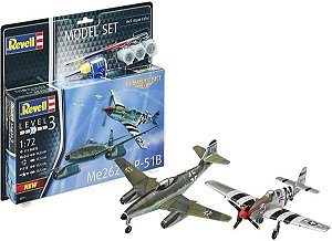 Model Set Combat Set Me262 & P-51B - 1/72 - Revell 63711