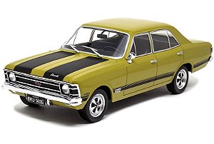 Miniatura Chevrolet Opala 4100 SS 1971 verde Sevilha - 1/24 - California Classics