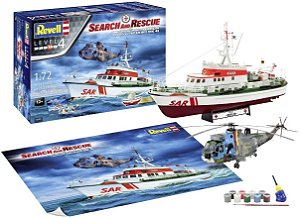 Good Bye Set DGzRS Berlin e Sea King - 1-72 - Revell 05683