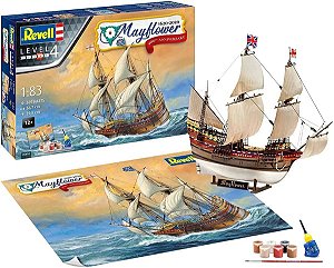 Gift Set Mayflower - 400th Anniversary - 1/83 - Revell 05684