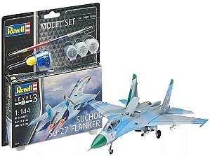 Model Set Suchoi Su-27 Flanker - 1/144 - Revell 63948