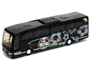 Miniatura Ônibus Mercedes-Benz Travego - Preto - 1/60 - Welly