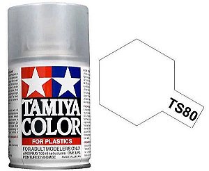 Verniz spray transparente fosco - TS-80 - Tamiya 85080