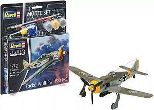 Model Set Focke Wulf Fw 190 F-8 - 1/72 - Revell 63898