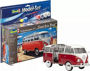 Model-Set Kombi Volkswagen T1 "Samba Bus" - 1/24 - Revell 67399