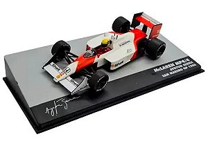 Miniatura McLaren Honda MP4/4 Ayrton Senna 1988 - 1/43 - PCT 83249