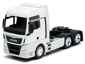 Caminhão Mercedes Benz Actros Branco Welly 1/32 