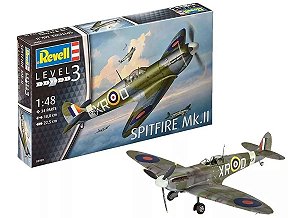 Spitfire Mk.II - 1/48 - Revell 03959 REEMBALADO - COMPLETO COM TODAS AS PEÇAS