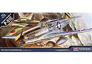 P-51C Mustang - 1/72 - Academy 12441 REEMBALADO - COMPLETO COM TODAS AS PEÇAS