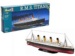 R.M.S. Titanic - 1/700 - Revell 05210 REEMBALADO - COMPLETO COM TODAS AS PEÇAS