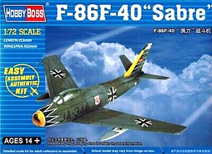 F-86F-40 Sabre - 1/72 - HobbyBoss 80259