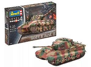 Tiger II Ausf. B - Henschel Turret - 1/35 - Revell 03249 REEMBALADO - COMPLETO COM TODAS AS PEÇAS